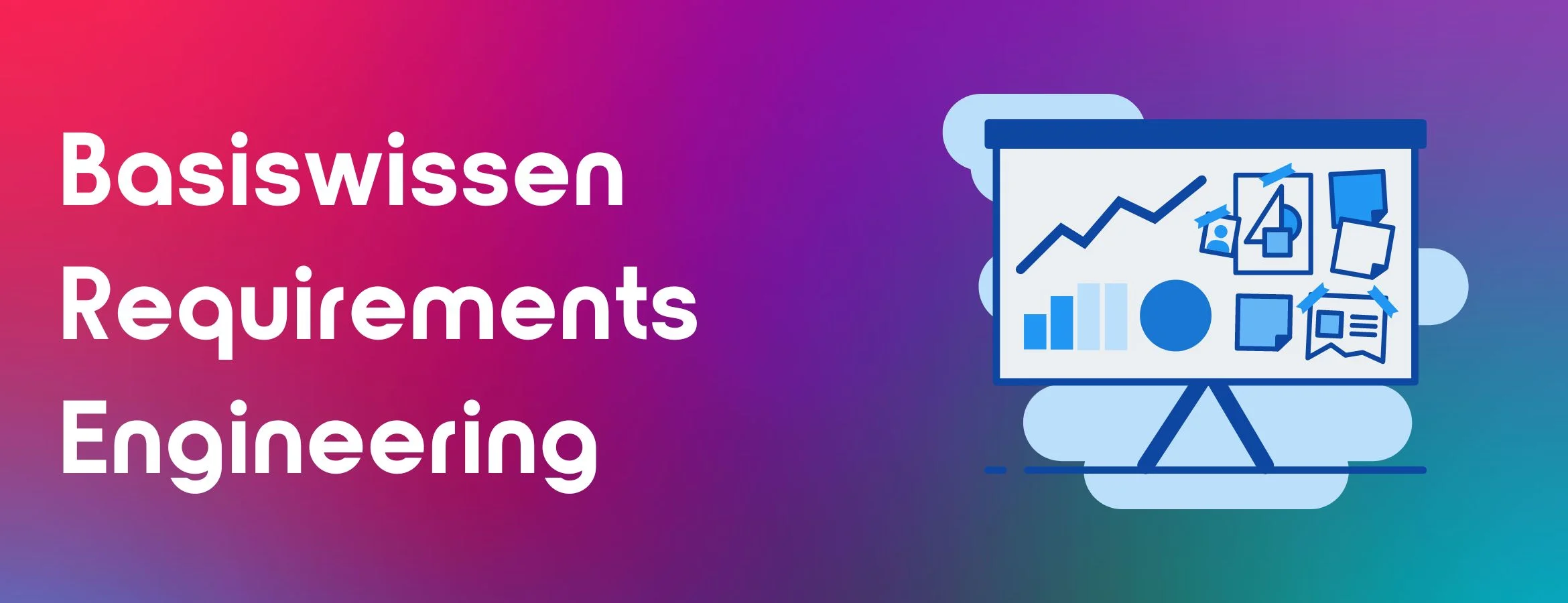 Team von Requirements Engineers arbeitet an der Ermittlung und Dokumentation von Anforderungen während eines Projektmeetings mit Whiteboard