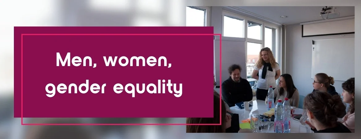 Men, women, gender equality